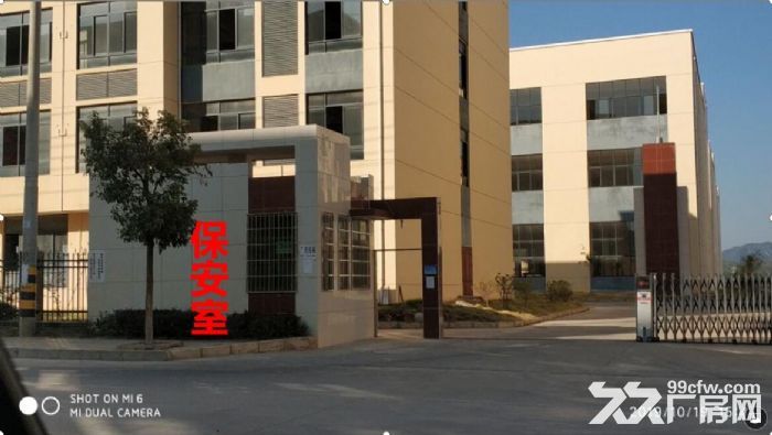出租上犹县黄埠工业园南区义乌产业园砖混框架结构标准厂房2楼1500平米左右厂房-图2